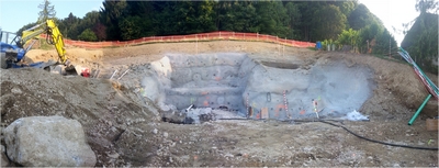 Immeuble d'habitation Zimmerwaldstr. 58, Kehrsatz: paroi clouée